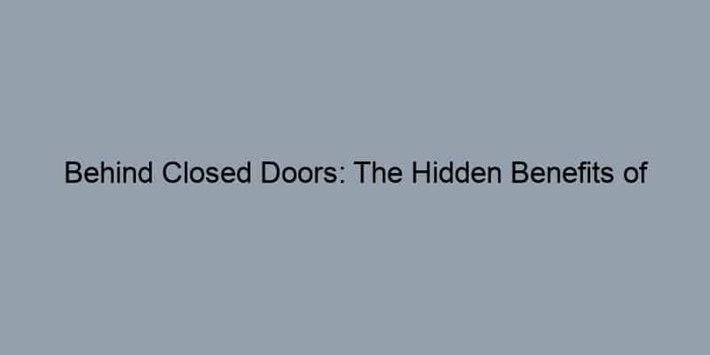 Behind Closed Doors: The Hidden Benefits of Knowing Who Owns Your Neighborhood