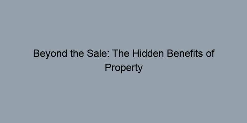 Beyond the Sale: The Hidden Benefits of Property Records Every Real Estate Agent Should Know