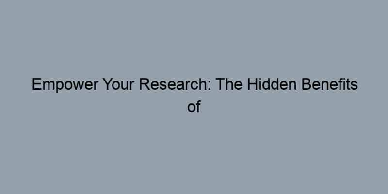 Empower Your Research: The Hidden Benefits of Property Records in Discovering True Ownership