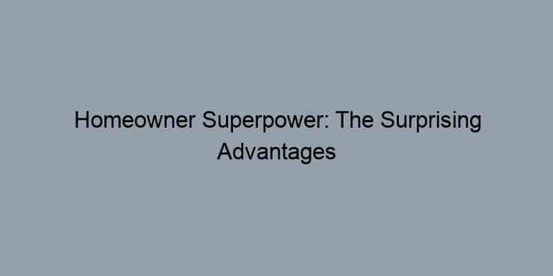 Homeowner Superpower: The Surprising Advantages of Accessing Your Property Records