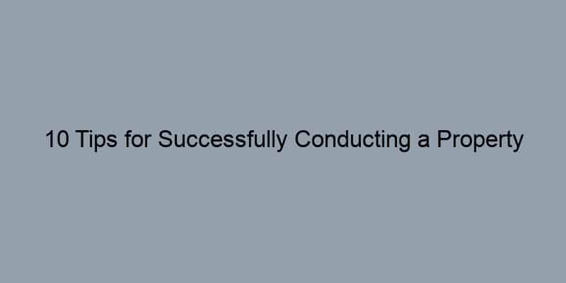 10 Tips for Successfully Conducting a Property Owner Lookup