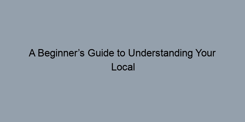A Beginner’s Guide to Understanding Your Local Tax Assessor Office A Beginner’s Guide to Understanding Your Local Tax Assessor Office