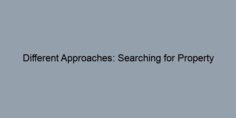 Different Approaches: Searching for Property Records in Urban vs. Rural Counties
