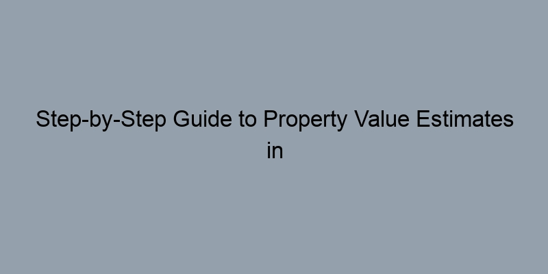 Step-by-Step Guide to Property Value Estimates in Marion County, Florida Using Assessor Data Step-by-Step Guide to Property Value Estimates in Marion County, Florida Using Assessor Data